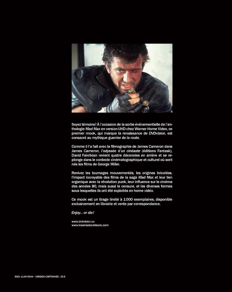 DVDvision 1 Mad Max Édition Cartonnée