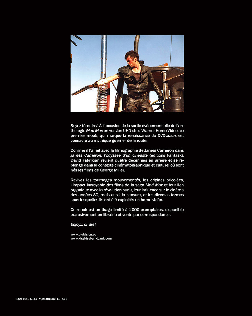 DVDvision 1 Mad Max Édition Souple