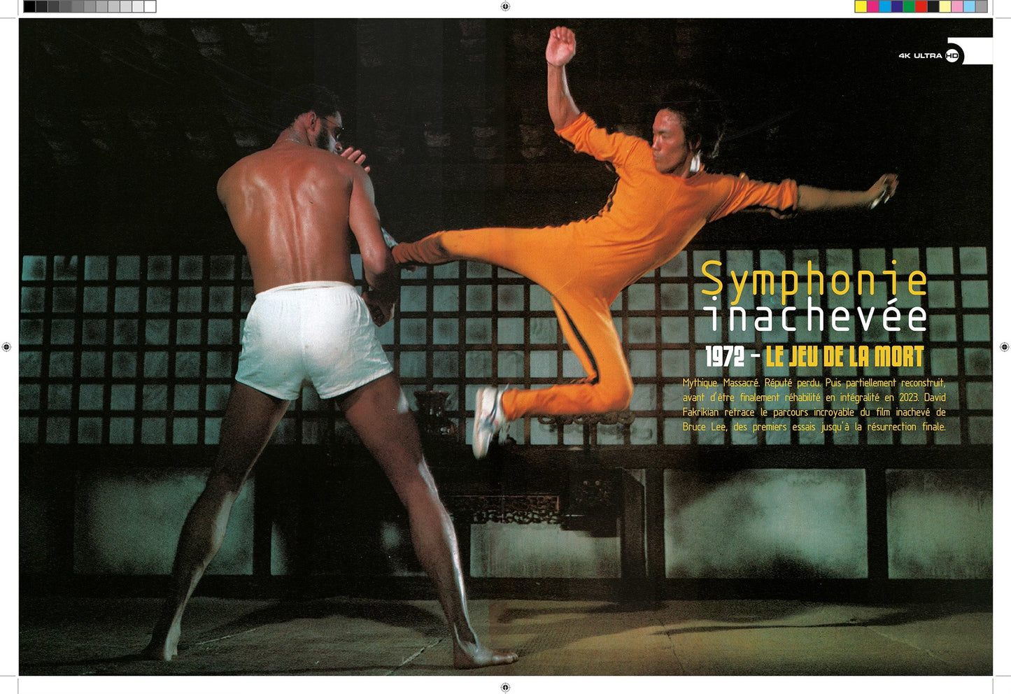 DVDvision 3 Bruce Lee Édition Cartonnée Jaquette Cover B