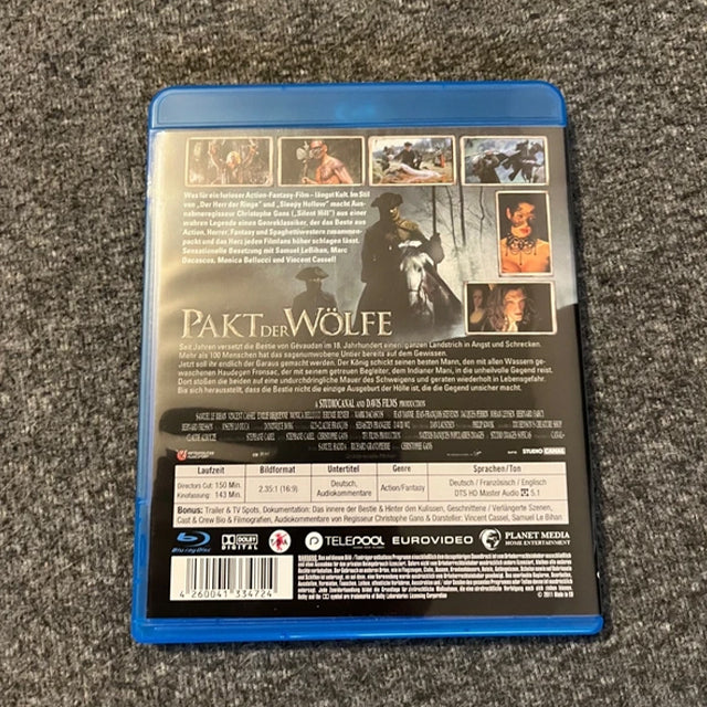 Le Pacte des Loups version Cinéma Blu-ray