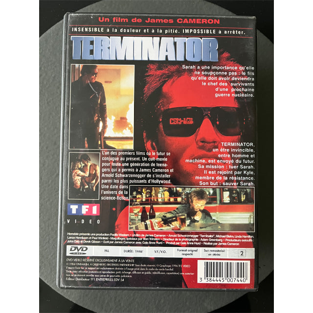 Terminator DVD TF1 Stereo rare