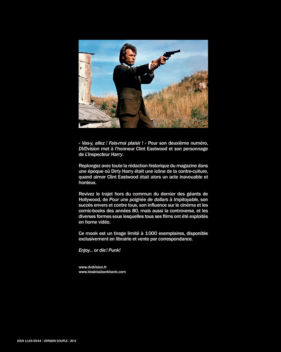 DVDvision 2 Clint Eastwood &amp; Dirty Harry Soft Edition