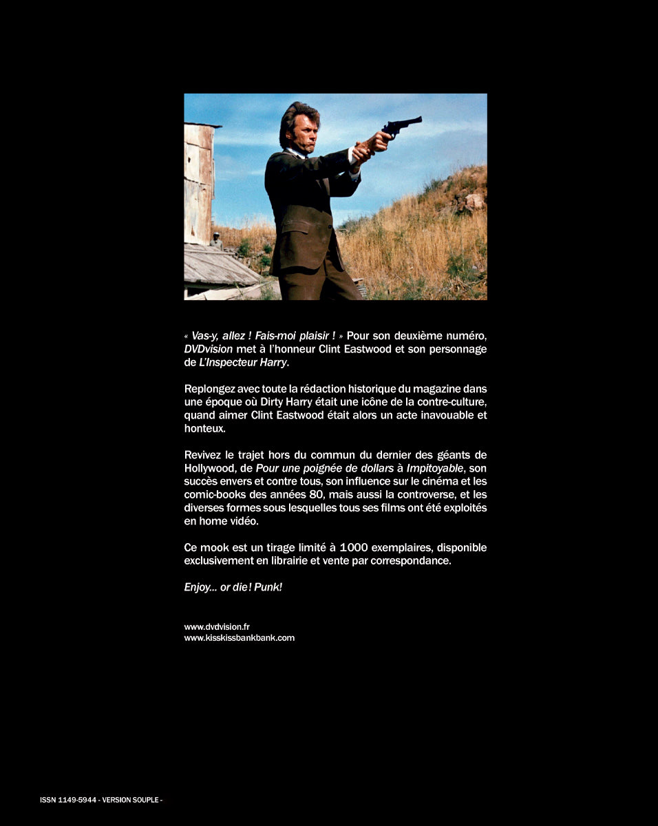 DVDvision 2 Clint Eastwood & Dirty Harry Édition Souple